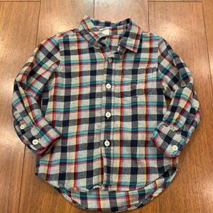Gap Plaid Flannel Size 2T 